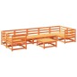 vidaXL 8-tlg. Garten-Sofagarnitur Wachsbraun Massivholz Kiefer vidaXL 8-tlg. Garten-Sofagarnitur Wachsbraun Massivholz Kiefer