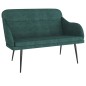 vidaXL Sitzbank Dunkelgrün 110x76x80 cm Samt vidaXL Sitzbank Dunkelgrün 110x76x80 cm Samt