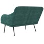 vidaXL Sitzbank Dunkelgrün 110x76x80 cm Samt vidaXL Sitzbank Dunkelgrün 110x76x80 cm Samt
