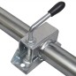 vidaXL Stützrad 60 mm mit 2 Stützrohren und 3 Klemmen vidaXL Stützrad 60 mm mit 2 Stützrohren und 3 Klemmen