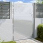 vidaXL Gartentor 100x125 cm Edelstahl vidaXL Gartentor 100x125 cm Edelstahl