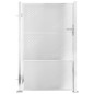 vidaXL Gartentor 100x125 cm Edelstahl vidaXL Gartentor 100x125 cm Edelstahl
