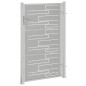 vidaXL Gartentor 100x125 cm Edelstahl vidaXL Gartentor 100x125 cm Edelstahl