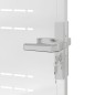 vidaXL Gartentor 100x125 cm Edelstahl vidaXL Gartentor 100x125 cm Edelstahl