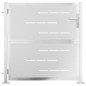 vidaXL Gartentor 100x100 cm Edelstahl vidaXL Gartentor 100x100 cm Edelstahl