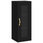 vidaXL Highboard Schwarz 34,5x34x180 cm Holzwerkstoff vidaXL Highboard Schwarz 34,5x34x180 cm Holzwerkstoff