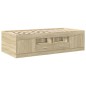 vidaXL Tagesbett mit Schubladen Sonoma-Eiche 75x190 cm Holzwerkstoff vidaXL Tagesbett mit Schubladen Sonoma-Eiche 75x190 cm Holzwerkstoff
