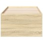 vidaXL Tagesbett mit Schubladen Sonoma-Eiche 75x190 cm Holzwerkstoff vidaXL Tagesbett mit Schubladen Sonoma-Eiche 75x190 cm Holzwerkstoff
