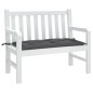 vidaXL Gartenbank-Auflage Anthrazit 110x50x7 cm Oxford-Gewebe vidaXL Gartenbank-Auflage Anthrazit 110x50x7 cm Oxford-Gewebe
