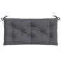 vidaXL Gartenbank-Auflage Anthrazit 110x50x7 cm Oxford-Gewebe vidaXL Gartenbank-Auflage Anthrazit 110x50x7 cm Oxford-Gewebe