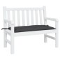 vidaXL Gartenbank-Auflage Schwarz 110x50x7 cm Oxford-Gewebe vidaXL Gartenbank-Auflage Schwarz 110x50x7 cm Oxford-Gewebe