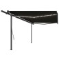 Automatische Markise mit LED & Windsensor 5x3 m Anthrazit Automatische Markise mit LED & Windsensor 5x3 m Anthrazit