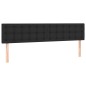 vidaXL Boxspringbett mit Matratze Schwarz 120x190 cm Kunstleder vidaXL Boxspringbett mit Matratze Schwarz 120x190 cm Kunstleder