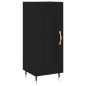 vidaXL Highboard Schwarz 34,5x34x180 cm Holzwerkstoff vidaXL Highboard Schwarz 34,5x34x180 cm Holzwerkstoff