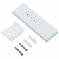 Automatische Markise mit LED & Windsensor 6x3,5 m Cremeweiß Automatische Markise mit LED & Windsensor 6x3,5 m Cremeweiß