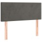 vidaXL Boxspringbett mit Matratze Dunkelgrün 120x190 cm Samt vidaXL Boxspringbett mit Matratze Dunkelgrün 120x190 cm Samt