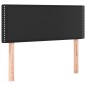 vidaXL Boxspringbett mit Matratze Schwarz 120x190 cm Kunstleder vidaXL Boxspringbett mit Matratze Schwarz 120x190 cm Kunstleder