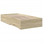 vidaXL Bettgestell mit Schubladen Sonoma-Eiche 90x190 cm Holzwerkstoff vidaXL Bettgestell mit Schubladen Sonoma-Eiche 90x190 cm Holzwerkstoff