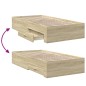 vidaXL Bettgestell mit Schubladen Sonoma-Eiche 90x190 cm Holzwerkstoff vidaXL Bettgestell mit Schubladen Sonoma-Eiche 90x190 cm Holzwerkstoff