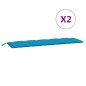 vidaXL Gartenbank-Auflagen 2 Stk. Hellblau 180x50x7 cm Oxford-Gewebe vidaXL Gartenbank-Auflagen 2 Stk. Hellblau 180x50x7 cm Oxford-Gewebe