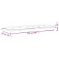vidaXL Gartenbank-Auflagen 2 Stk. Rot 200x50x7 cm Oxford-Gewebe vidaXL Gartenbank-Auflagen 2 Stk. Rot 200x50x7 cm Oxford-Gewebe