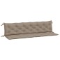 vidaXL Gartenbank-Auflagen 2 Stk. Taupe 200x50x7 cm Oxford-Gewebe vidaXL Gartenbank-Auflagen 2 Stk. Taupe 200x50x7 cm Oxford-Gewebe