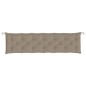 vidaXL Gartenbank-Auflagen 2 Stk. Taupe 200x50x7 cm Oxford-Gewebe vidaXL Gartenbank-Auflagen 2 Stk. Taupe 200x50x7 cm Oxford-Gewebe