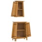 vidaXL 2-tlg. Badmöbel-Set Massivholz Kiefer vidaXL 2-tlg. Badmöbel-Set Massivholz Kiefer