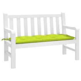vidaXL Gartenbank-Auflage Hellgrün 120x50x7 cm Oxford-Gewebe