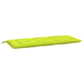 vidaXL Gartenbank-Auflage Hellgrün 120x50x7 cm Oxford-Gewebe