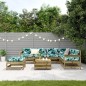 vidaXL 8-tlg. Garten-Lounge-Set mit Kissen Imprägniertes Kiefernholz vidaXL 8-tlg. Garten-Lounge-Set mit Kissen Imprägniertes Kiefernholz
