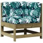 vidaXL 8-tlg. Garten-Lounge-Set mit Kissen Imprägniertes Kiefernholz vidaXL 8-tlg. Garten-Lounge-Set mit Kissen Imprägniertes Kiefernholz
