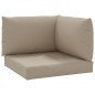 vidaXL Palettenkissen 3-tlg. Taupe Oxford-Gewebe vidaXL Palettenkissen 3-tlg. Taupe Oxford-Gewebe