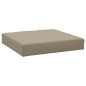 vidaXL Palettenkissen 3-tlg. Taupe Oxford-Gewebe vidaXL Palettenkissen 3-tlg. Taupe Oxford-Gewebe