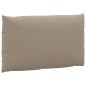 vidaXL Palettenkissen 3-tlg. Taupe Oxford-Gewebe vidaXL Palettenkissen 3-tlg. Taupe Oxford-Gewebe