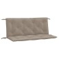 vidaXL Gartenbank-Auflagen 2 Stk. Taupe 120x50x7 cm Oxford-Gewebe vidaXL Gartenbank-Auflagen 2 Stk. Taupe 120x50x7 cm Oxford-Gewebe