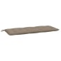 vidaXL Gartenbank-Auflagen 2 Stk. Taupe 120x50x7 cm Oxford-Gewebe vidaXL Gartenbank-Auflagen 2 Stk. Taupe 120x50x7 cm Oxford-Gewebe