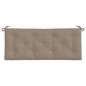 vidaXL Gartenbank-Auflagen 2 Stk. Taupe 120x50x7 cm Oxford-Gewebe vidaXL Gartenbank-Auflagen 2 Stk. Taupe 120x50x7 cm Oxford-Gewebe