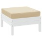 vidaXL Palettenkissen Beige 60x60x8 cm Oxford-Gewebe vidaXL Palettenkissen Beige 60x60x8 cm Oxford-Gewebe