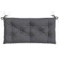 vidaXL Gartenbank-Auflagen 2 Stk. Anthrazit 100x50x7 cm Oxford-Gewebe vidaXL Gartenbank-Auflagen 2 Stk. Anthrazit 100x50x7 cm Oxford-Gewebe