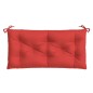 vidaXL Gartenbank-Auflagen 2 Stk. Rot 100x50x7 cm Oxford-Gewebe vidaXL Gartenbank-Auflagen 2 Stk. Rot 100x50x7 cm Oxford-Gewebe