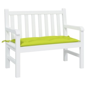 vidaXL Gartenbank-Auflage Hellgrün 100x50x7 cm Oxford-Gewebe