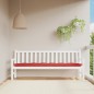 vidaXL Gartenbank-Auflage Rot 200x50x7 cm Oxford-Gewebe vidaXL Gartenbank-Auflage Rot 200x50x7 cm Oxford-Gewebe