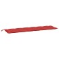 vidaXL Gartenbank-Auflage Rot 200x50x7 cm Oxford-Gewebe vidaXL Gartenbank-Auflage Rot 200x50x7 cm Oxford-Gewebe