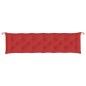 vidaXL Gartenbank-Auflage Rot 200x50x7 cm Oxford-Gewebe vidaXL Gartenbank-Auflage Rot 200x50x7 cm Oxford-Gewebe