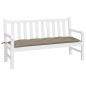 vidaXL Gartenbank-Auflage Taupe 150x50x7 cm Oxford-Gewebe vidaXL Gartenbank-Auflage Taupe 150x50x7 cm Oxford-Gewebe