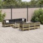 vidaXL 8-tlg. Garten-Sofagarnitur mit Kissen Kiefernholz Imprägniert vidaXL 8-tlg. Garten-Sofagarnitur mit Kissen Kiefernholz Imprägniert