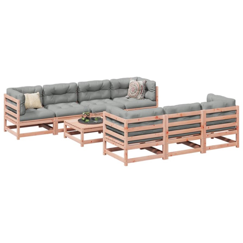 vidaXL 8-tlg. Garten-Sofagarnitur mit Kissen Massivholz Douglasie vidaXL 8-tlg. Garten-Sofagarnitur mit Kissen Massivholz Douglasie