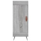 Highboard Grau Sonoma 34,5x34x180 cm Holzwerkstoff Highboard Grau Sonoma 34,5x34x180 cm Holzwerkstoff