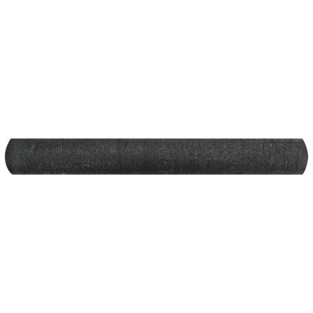 vidaXL Zaunblende Schwarz 2x10 m HDPE 195 g/m² 
